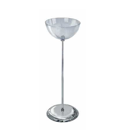 Azar Displays 14" Diameter Single Bowl Floor Display 700950